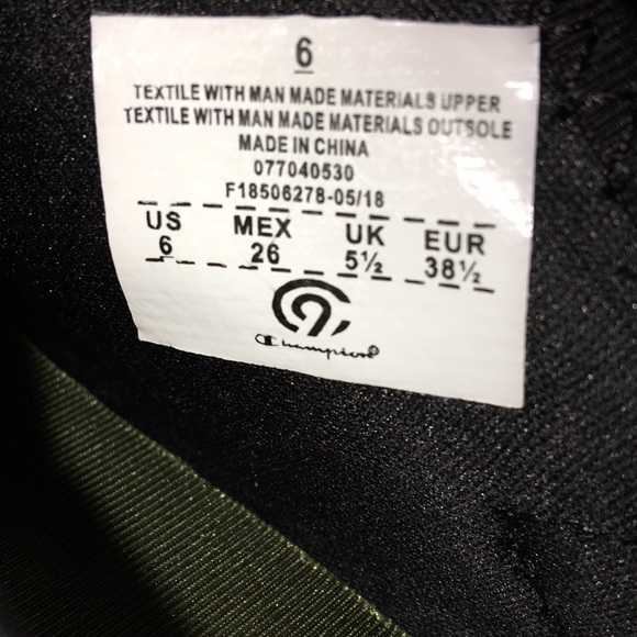 C9 by Champion Poise 2 Green Camo Sneakers (6) GUC - Picture 9 of 9